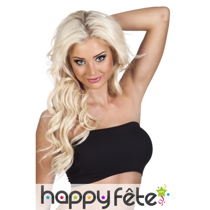 Bandeau élastique noir stretch