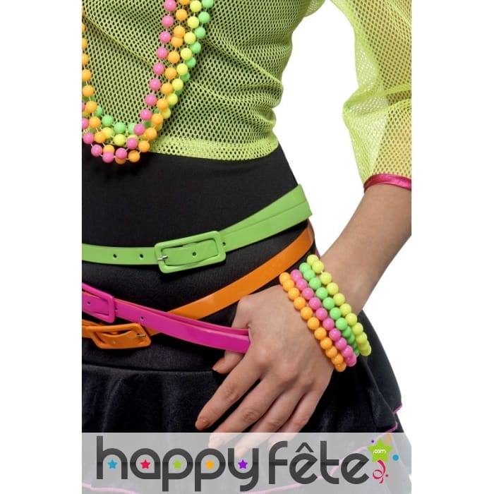 Bracelets fluos assortis