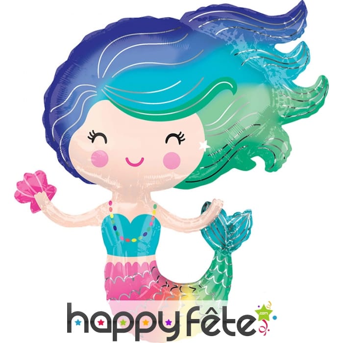 Ballon foil sirene 73 x 76 cm