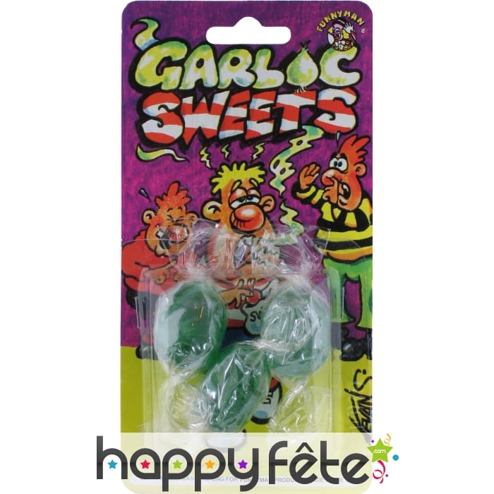 Bonbons gout ail