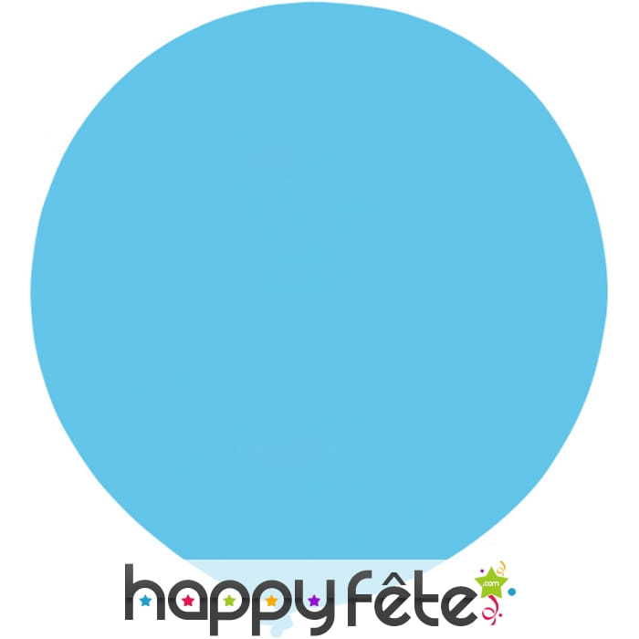 Ballon géant bleu lagon de 64cm