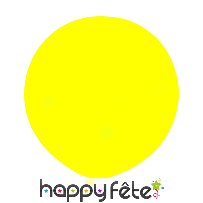 Ballon géant jaune