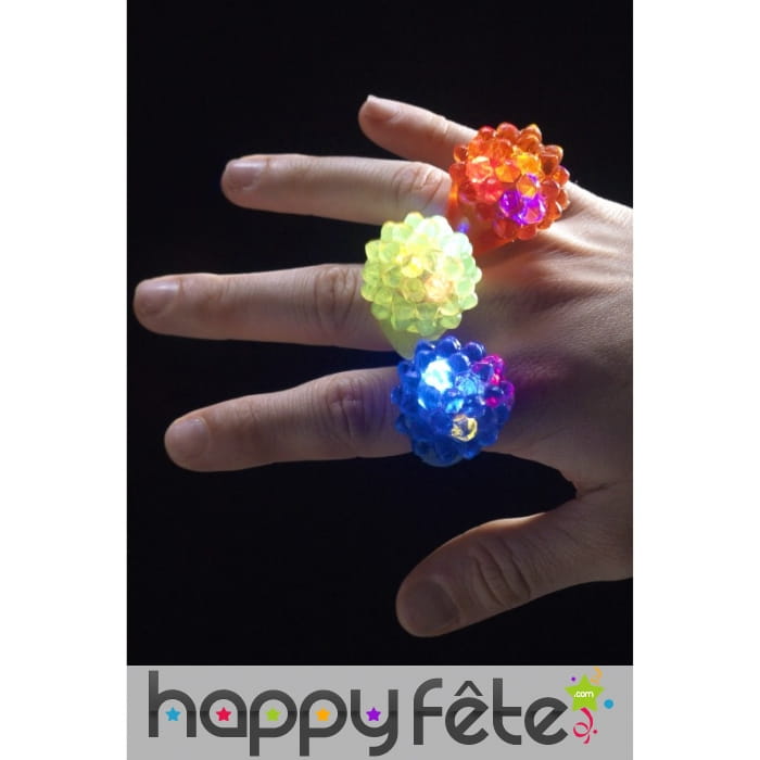 Bague gelée lumineuse