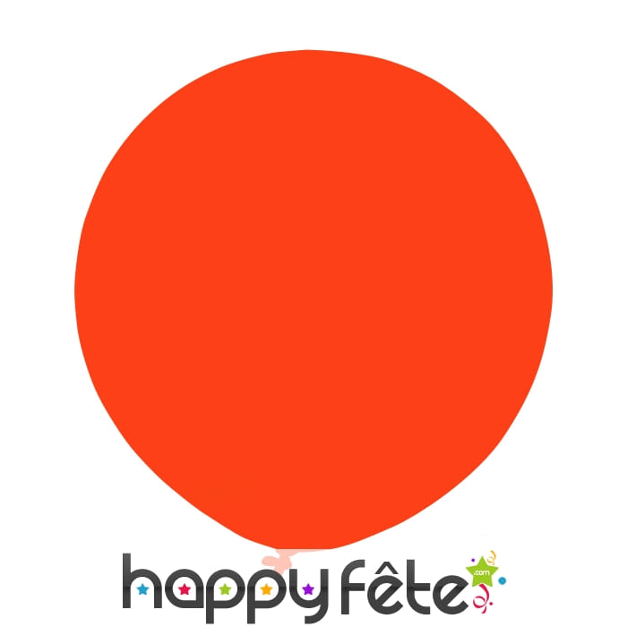 Ballon géant orange