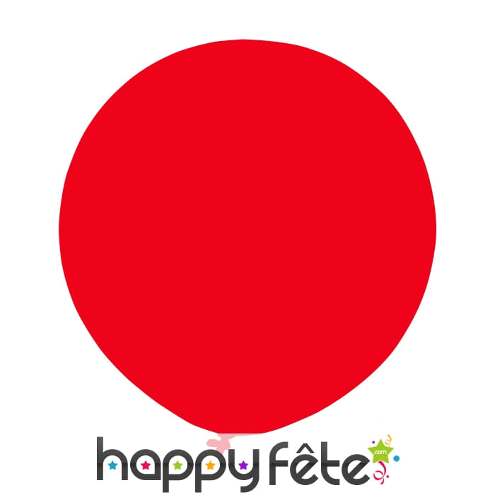 Ballon géant rouge