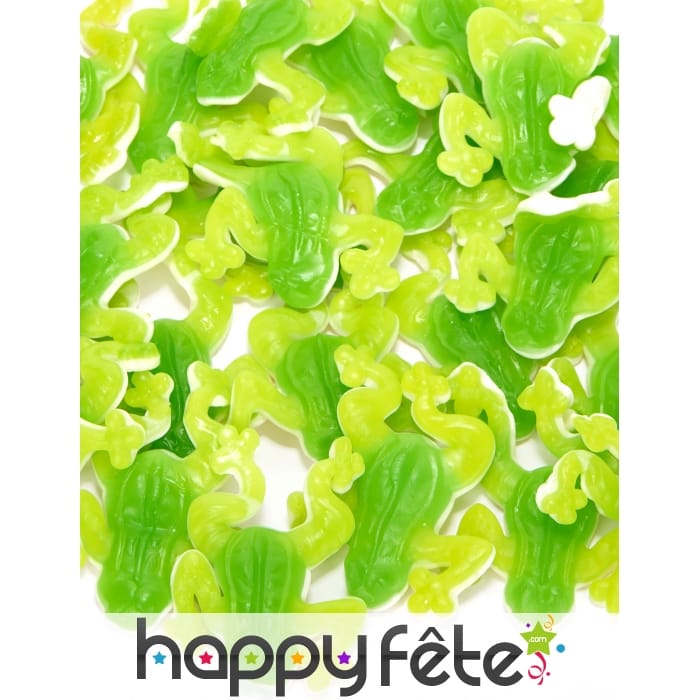 Bonbons grenouilles vertes 1kg