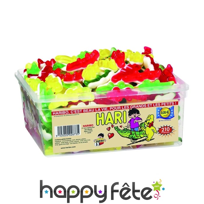 Bonbon haribo crocodiles