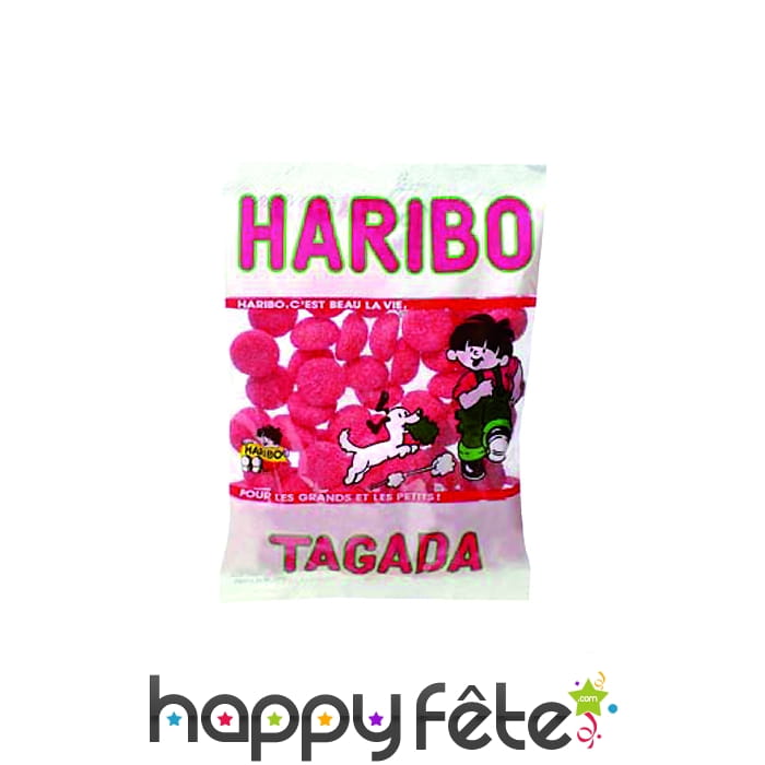 Bonbon haribo en forme de fraises tagada