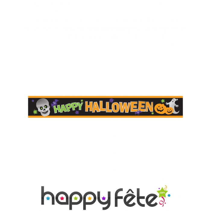 Banderole Happy Halloween de 270cm