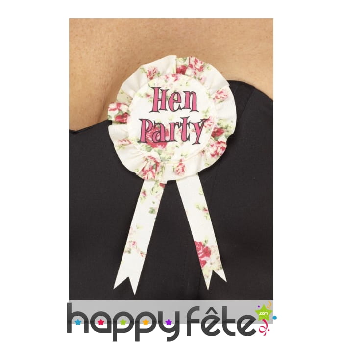 Badge Hen Party Vintage
