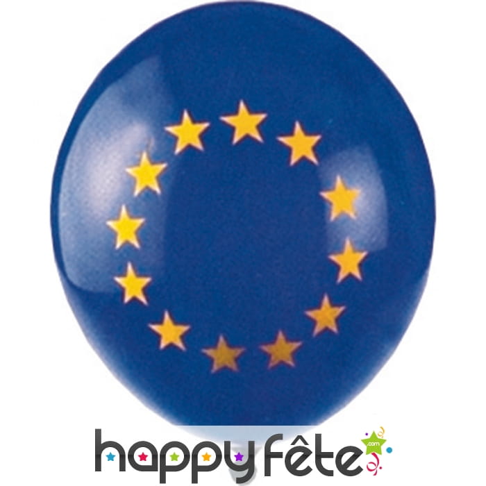 Ballons imprimé Europe, par 5