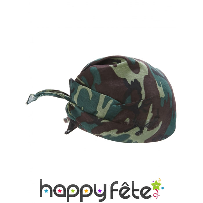 Bandana imprimé militaire