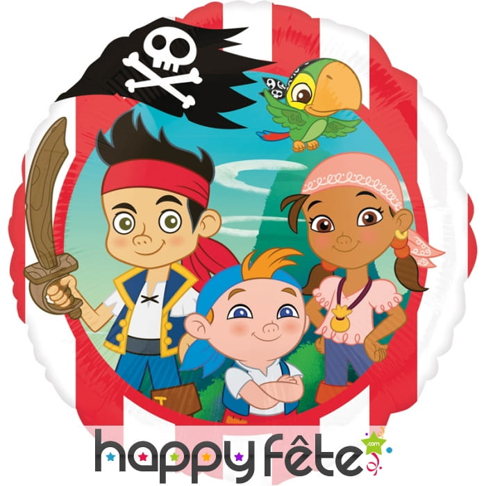 Ballon jake et les pirates de 43cm