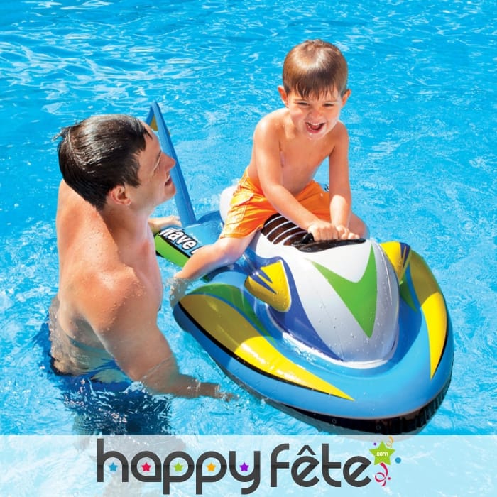 Bouée Jet ski gonflable pour enfant
