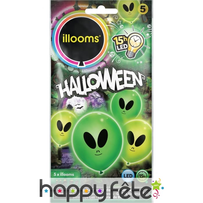 Ballons led alien