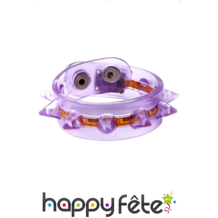 Bracelet lumineux clignotant