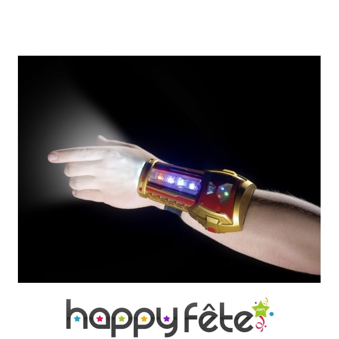 Bracelet lumineux de super-héros