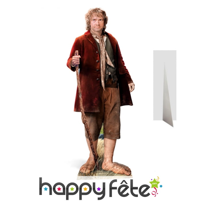 Bilbon le Hobbit en carton taille réelle