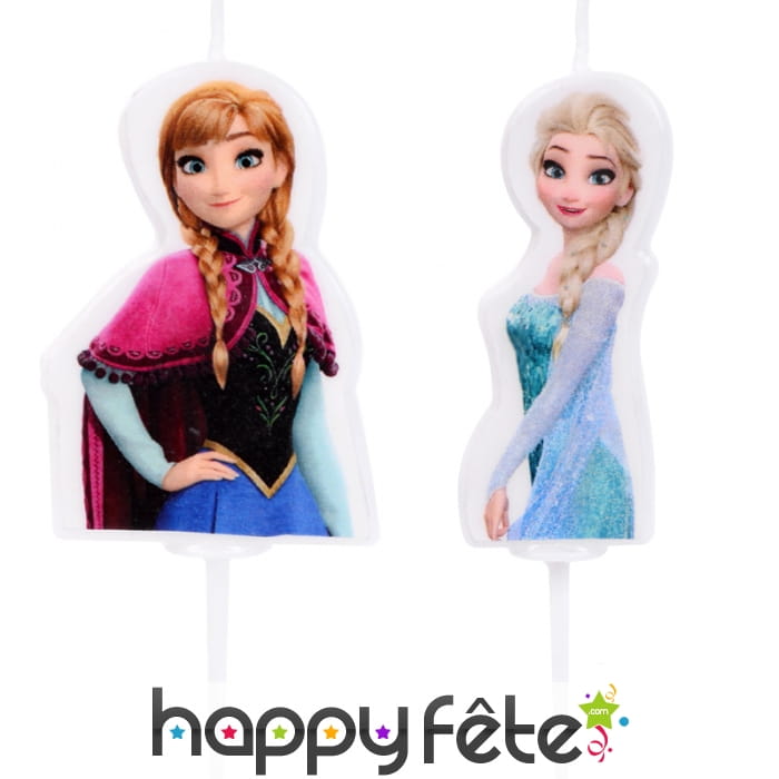 Bougie La Reine des Neiges de 4,5 cm