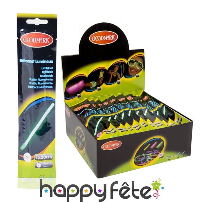 Bâton lumineux sur cordon