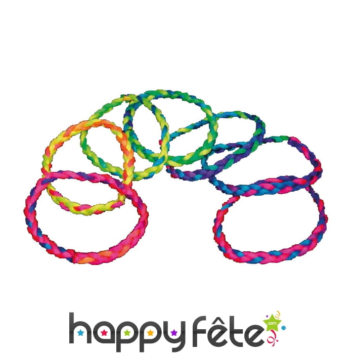 Bracelet mexicain colorés