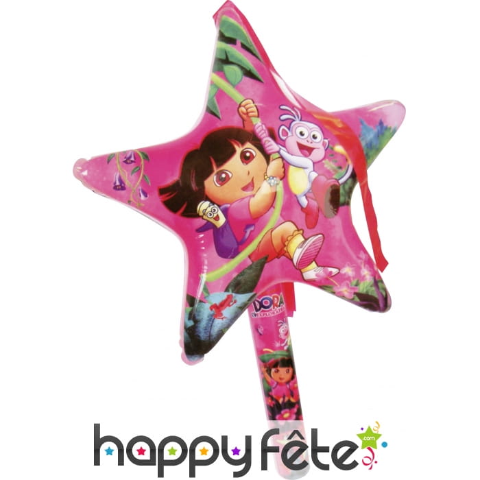 Baguette magique dora l'exploratrice gonflable