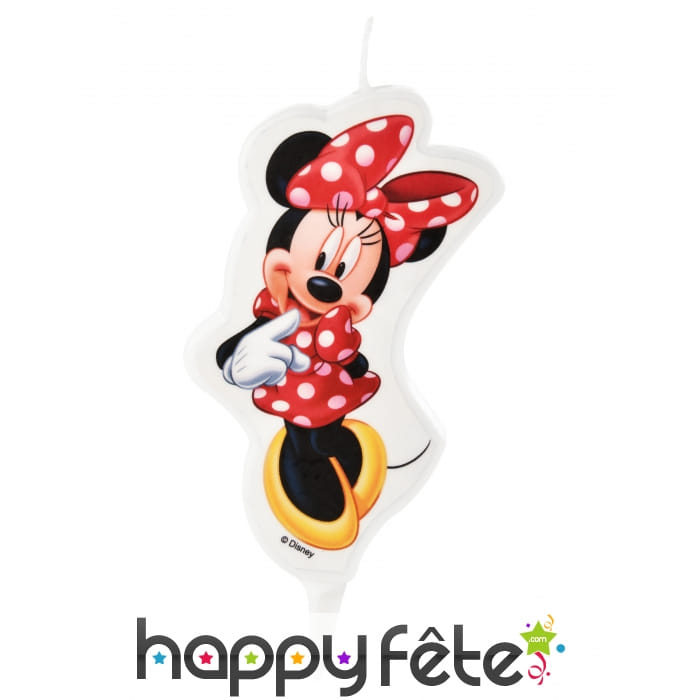 Bougie Minnie de 9cm