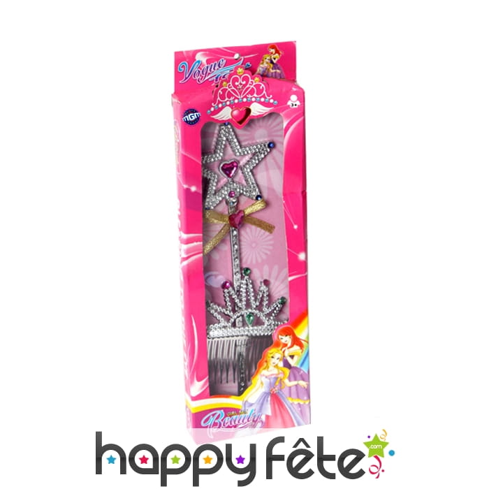 Baguette magique et diademe