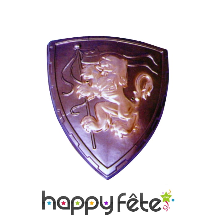 Bouclier médiéval en plastique
