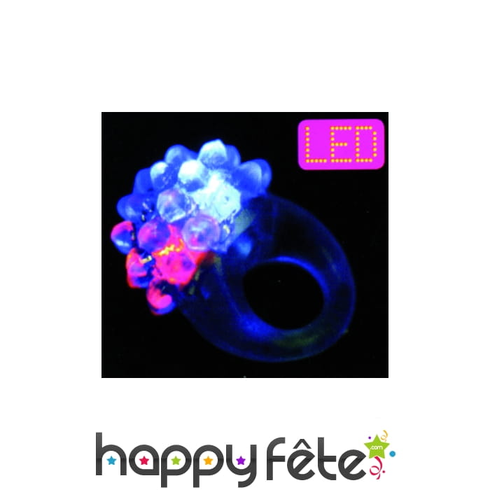 Bague magique lumineuse