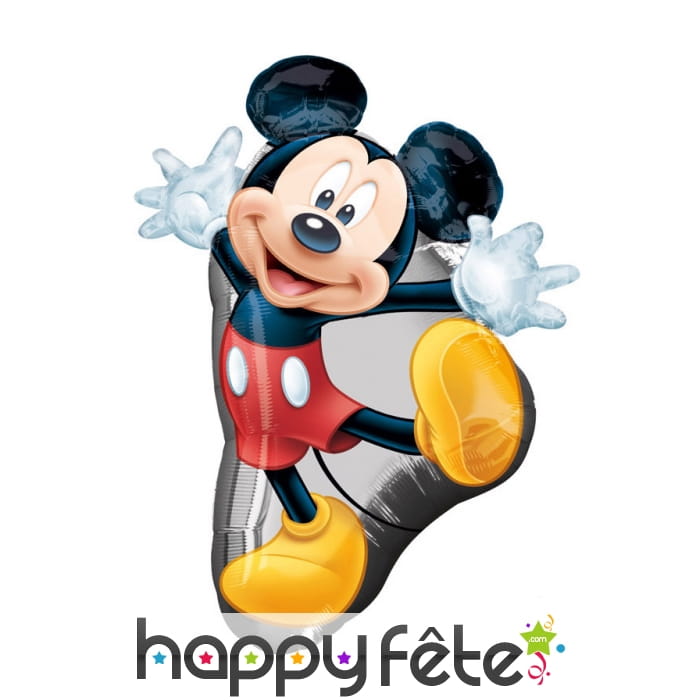 Ballon Mickey Mouse party, 55 x 78 cm
