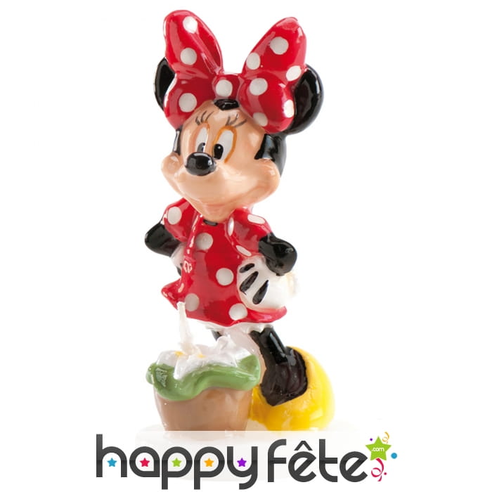 Bougie Minnie Mouse de 9cm