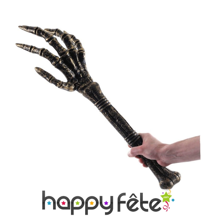Bâton main squelette de 66cm