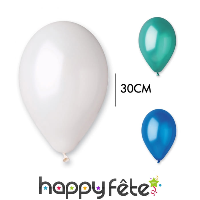 Ballon nacré de 30cm de diamètre