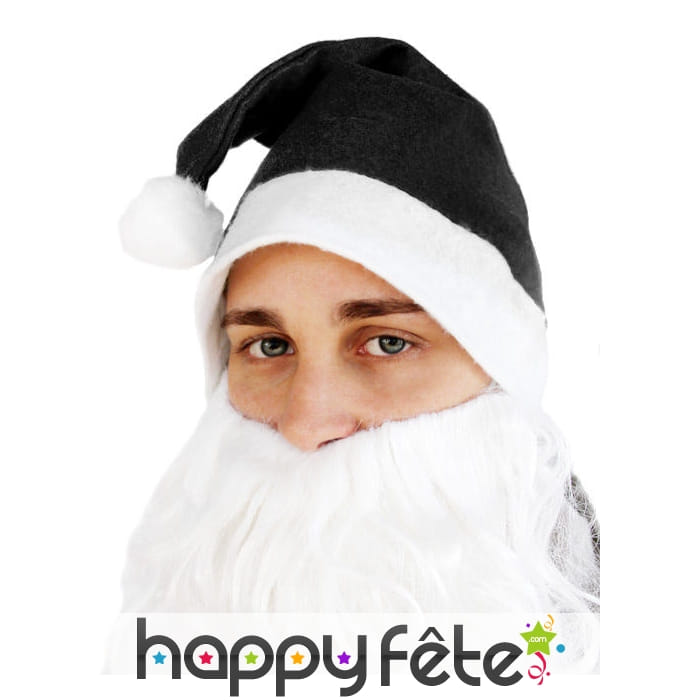 Bonnet noir de Père-Noël