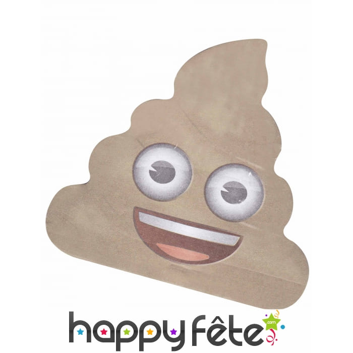Bloc-notes en forme de Emoji caca, 8cm