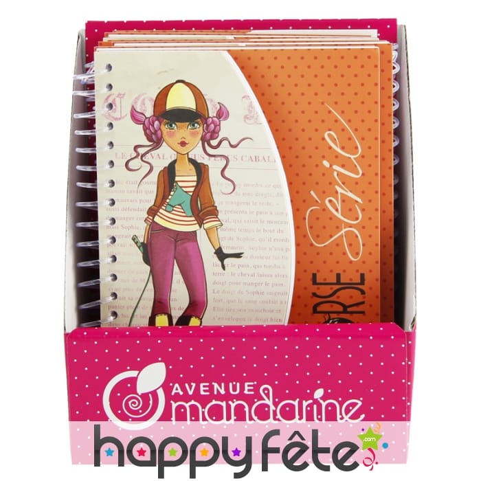 Bloc note imprimé avec stickers à colorier