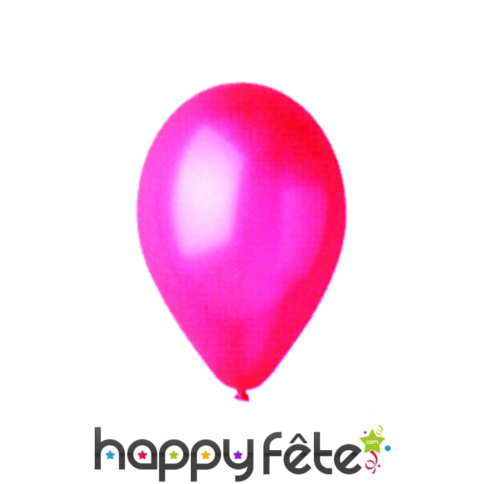 Ballons nacrés rouge par 100