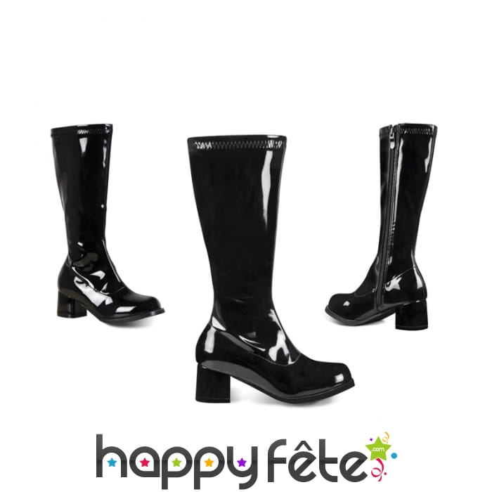 Bottes noires rétro pour enfant