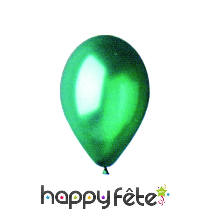 Ballons nacrés vert par 100