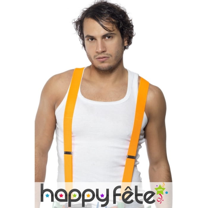 Bretelles orange