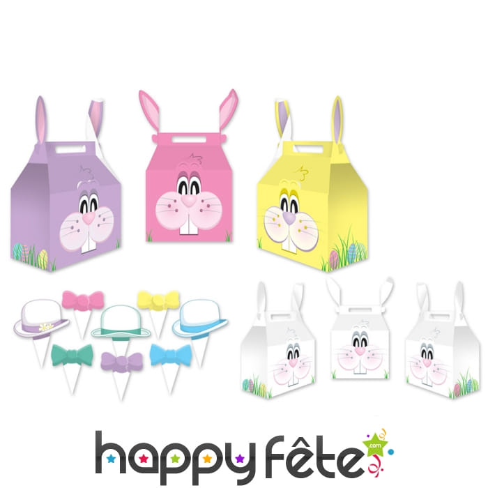 Boite oeufs de pâques à personnaliser