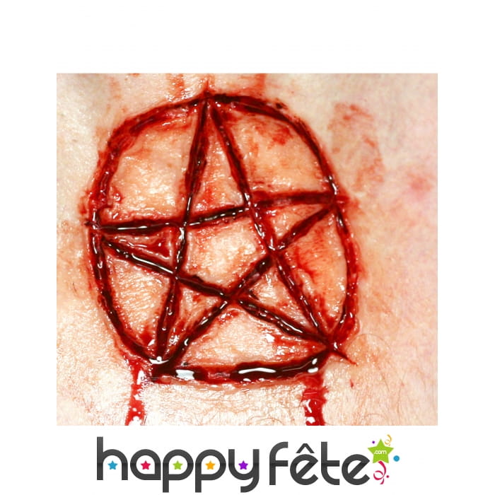 Blessures pentacle du diable par transfert