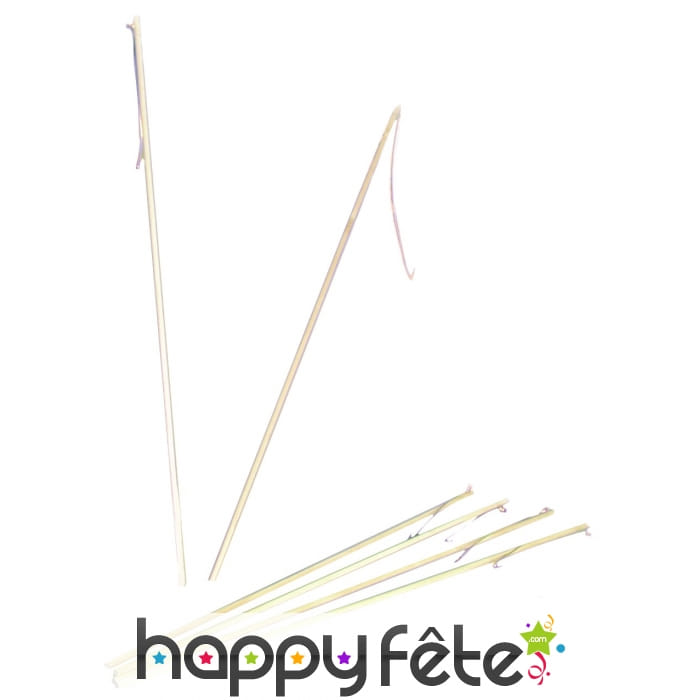 Bâton porte lanterne en bois de 50cm