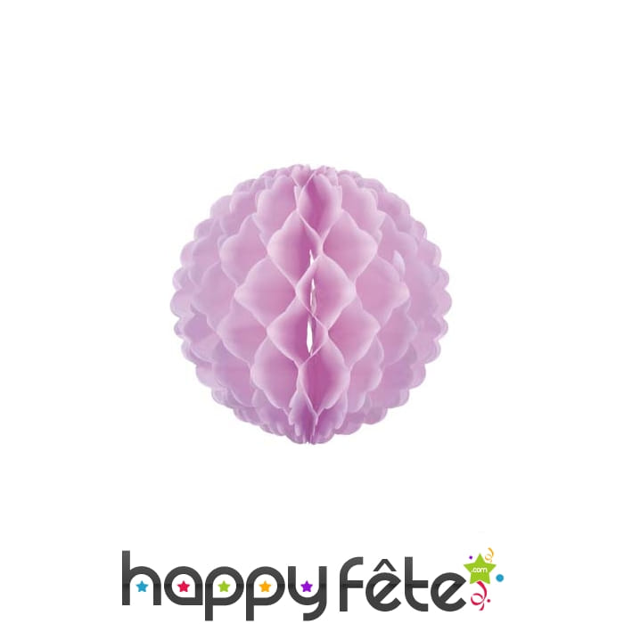 Boule papier lilas de 32 cm