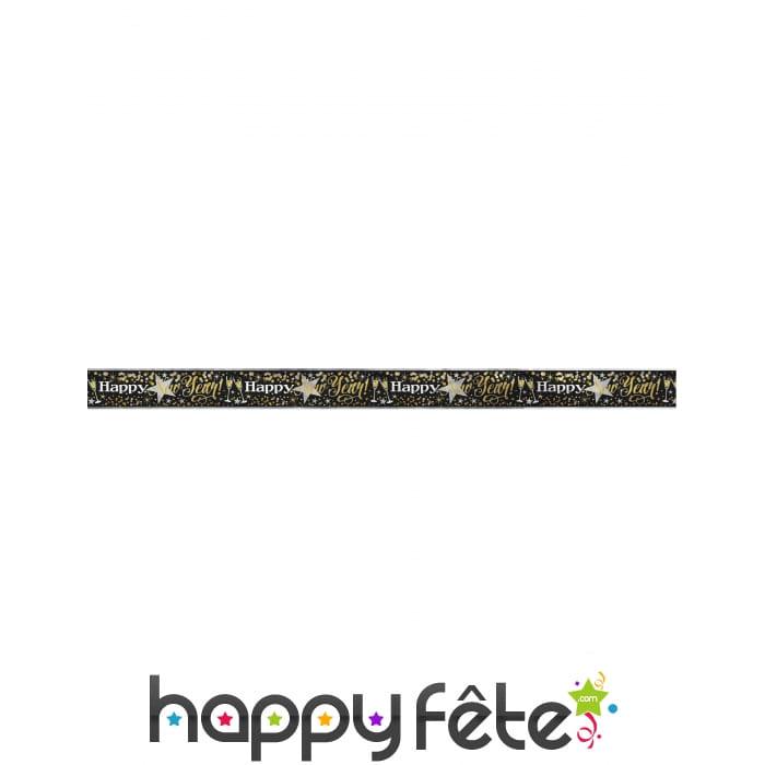 Bannière pour Nouvel An en aluminium scintillant