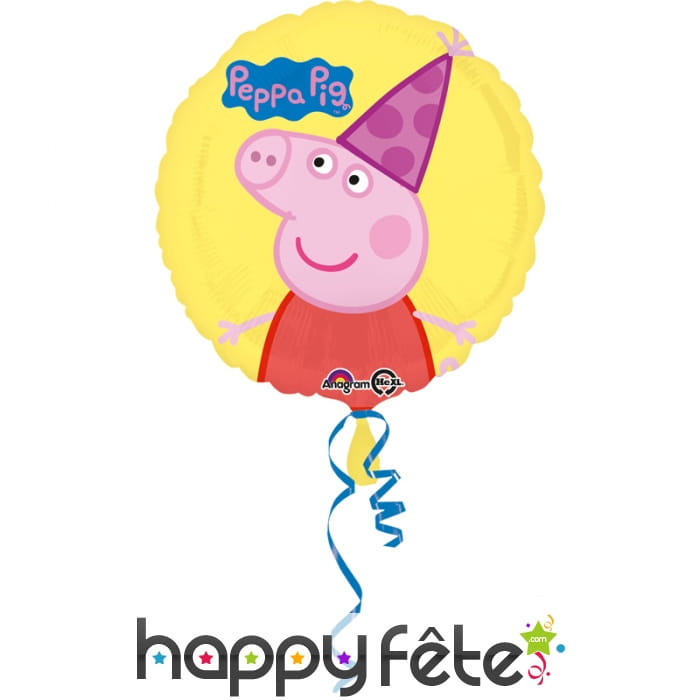 Ballon Peppa pig rond