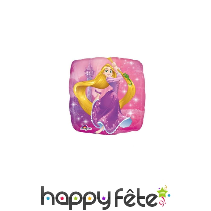 Ballon Raiponce carré de 23 cm