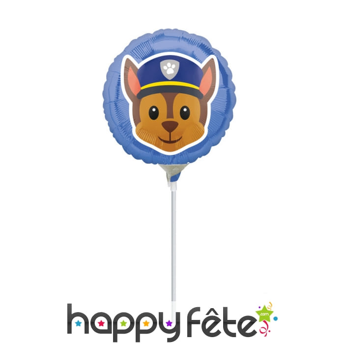 Ballon rond Chase Pat Patrouille de 23cm