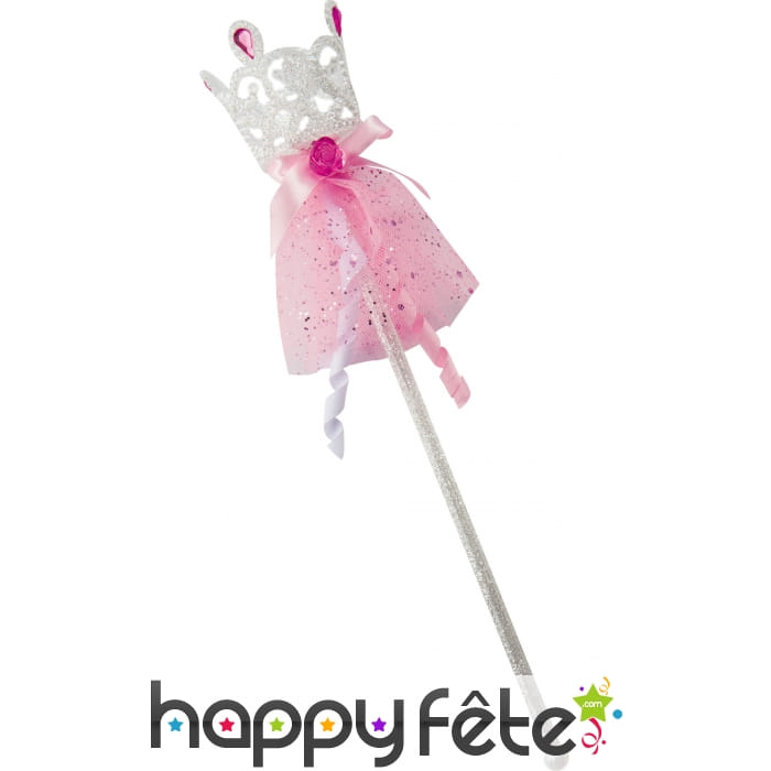 Baguette robe de Aurore, la Belle au bois dormant